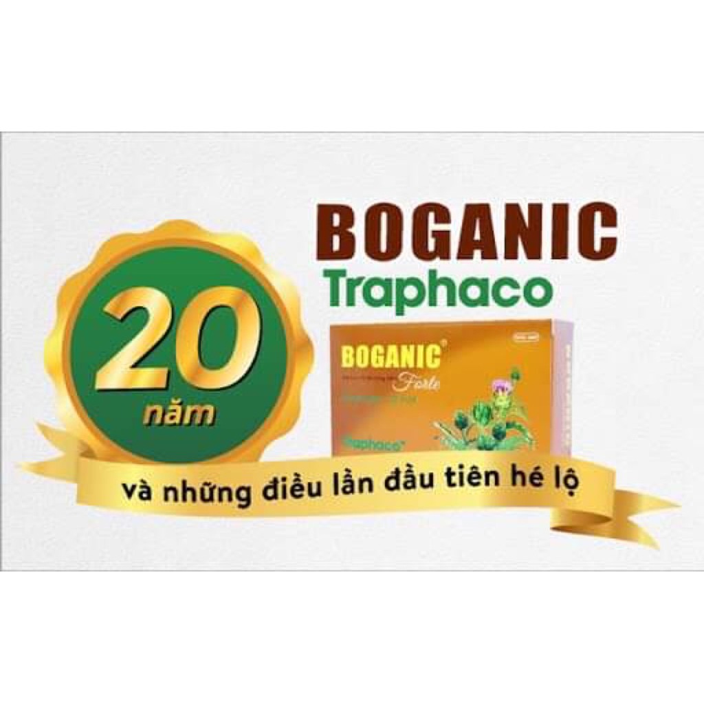 Boganic Forte Traphaco (viên nang mềm) Nhuận gan-Lợi mật