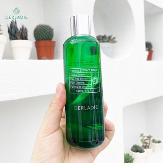 Toner Tràm Trà Giảm Mụn Sau 7 Ngày Derladie Herbal Extract 140ml - Khongcoson