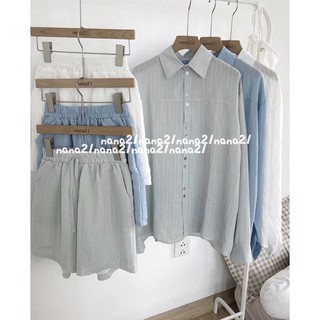 Set sơmi + quần short S250