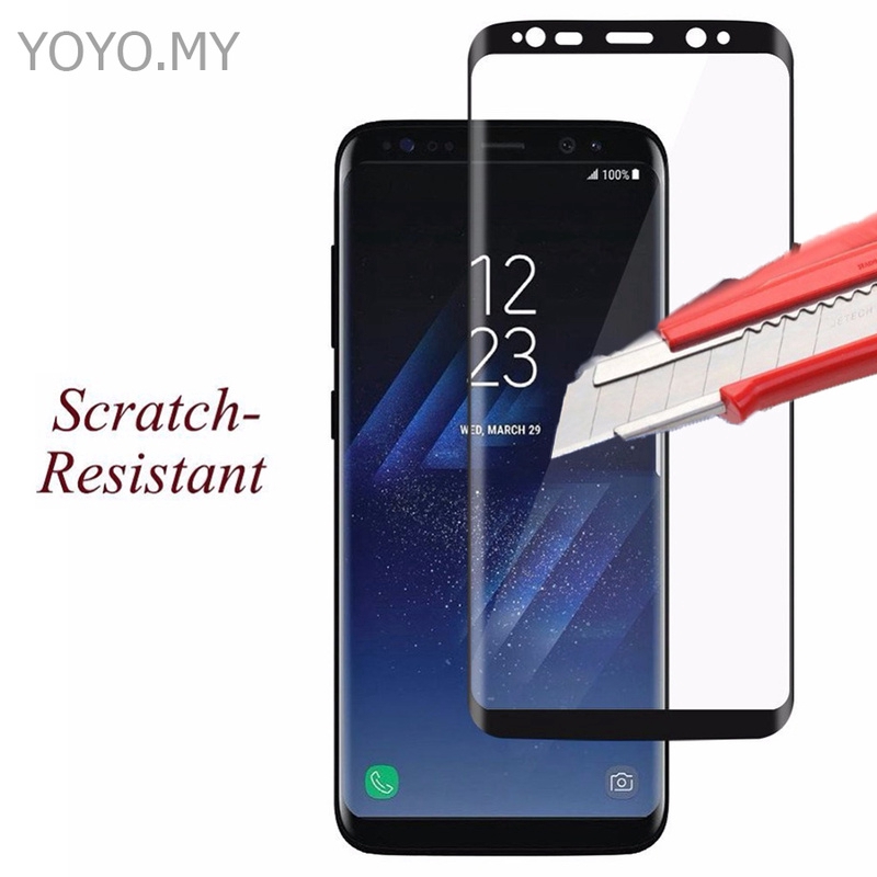 Kính cường lực bảo vệ màn hình cho Samsung Galaxy Note 9 8 S10 S9 S8 Plus S7