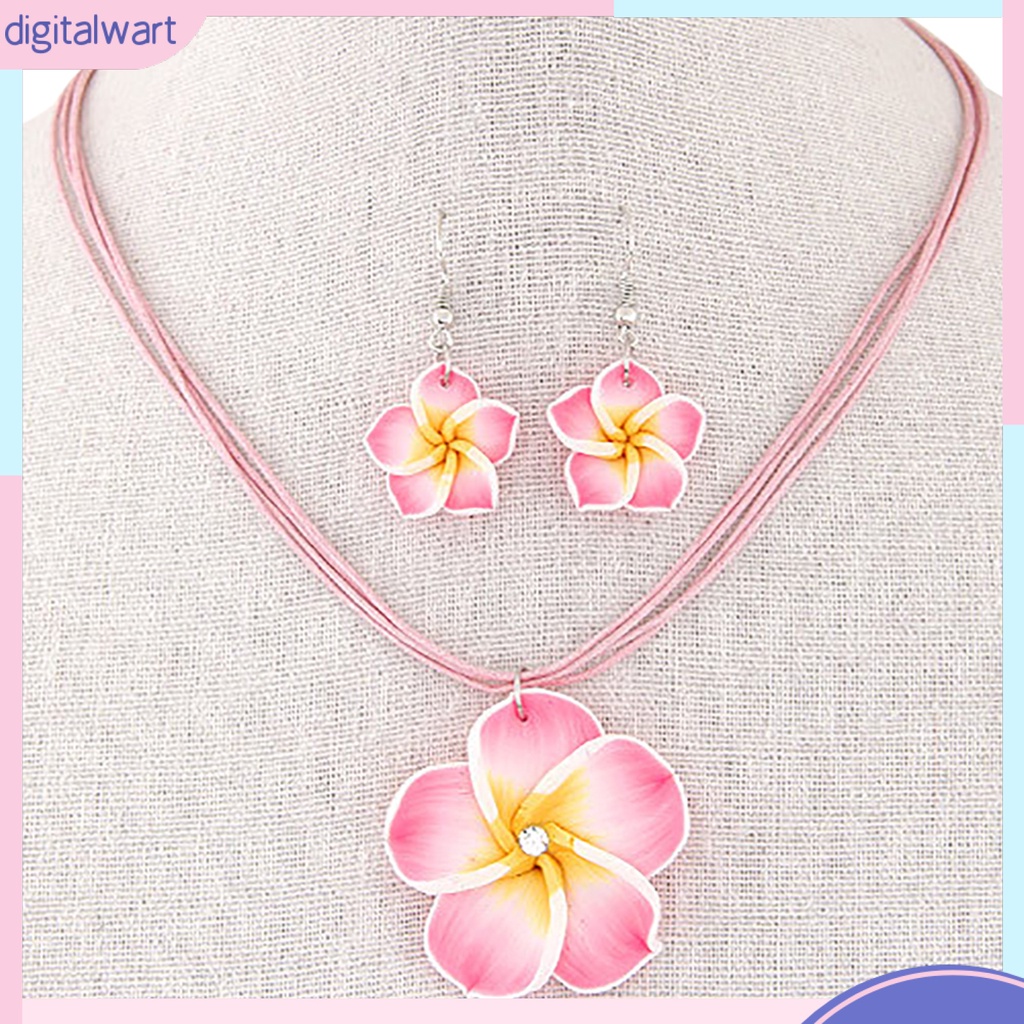 Bộ Trang Sức Hợp Kim Hình Bông Hoa Quyến Rũ Thời Trang Dành Cho Nữ