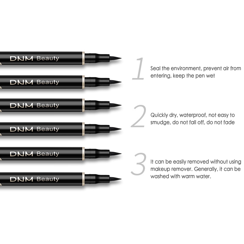 Bút kẻ viền mắt hiệu ứng tự nhiên chống thấm nước lâu trôi thương hiệu DNM | BigBuy360 - bigbuy360.vn