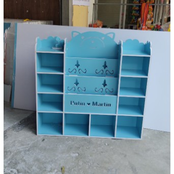 Kệ sách hình gấu nhiều ngăn thiết kế hiện đại cho bé FNL-3201 | BigBuy360 - bigbuy360.vn