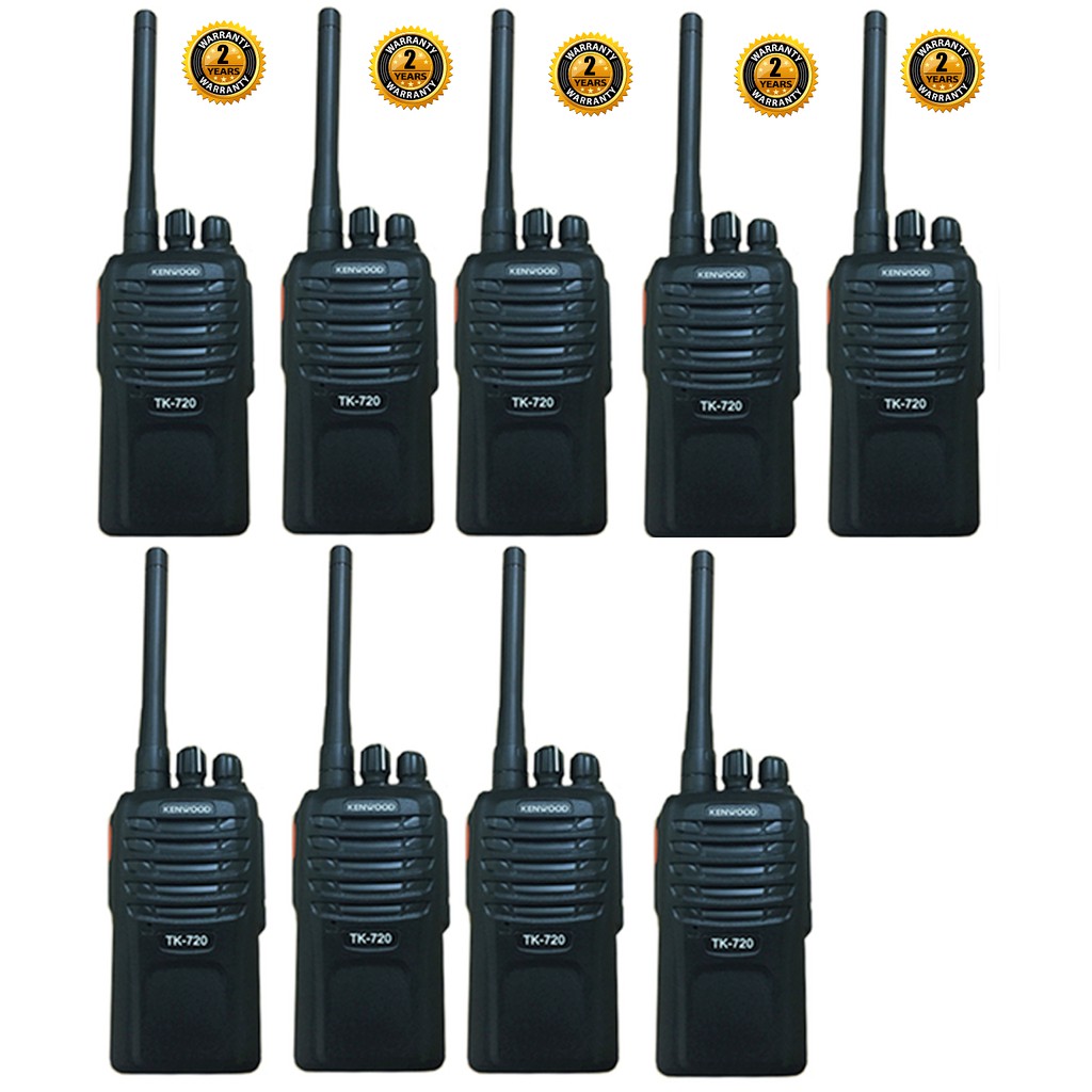 Bộ 9 bộ đàm Kenwood TK720