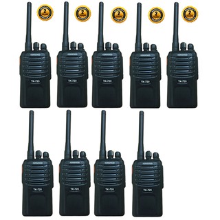 Bộ 9 bộ đàm Kenwood TK720