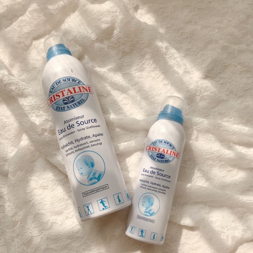 Xịt Khoáng Cấp Ẩm Dưỡng Da Cristaline Pháp - S+ CARE