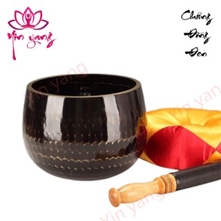 Chuông Đồng Đen Vân Lục Giác- Yinyang Shop