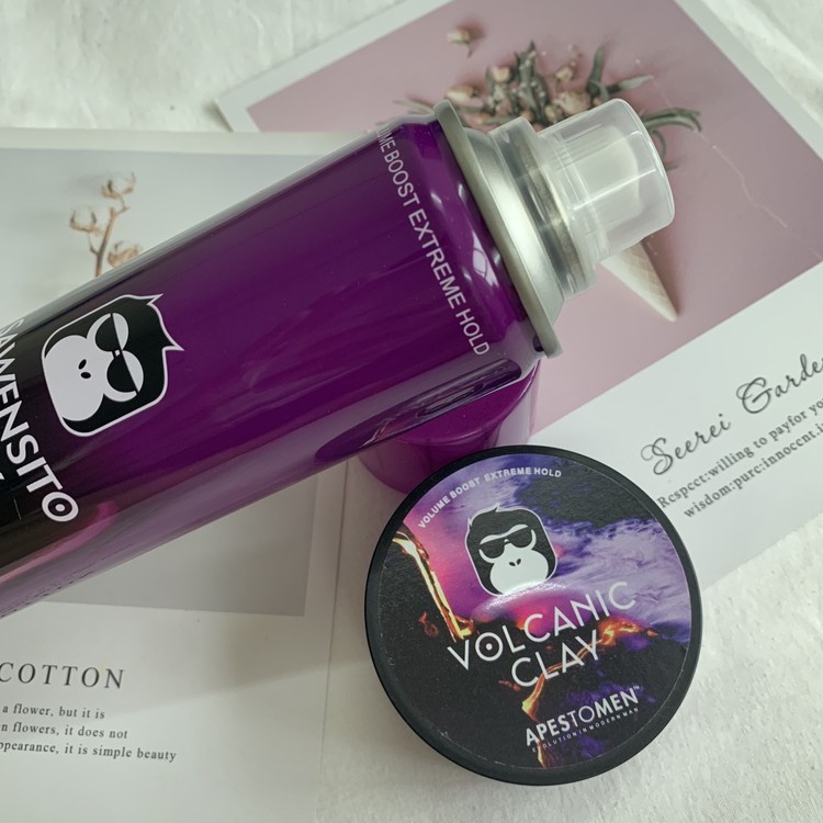 Combo gôm xịt tóc, sáp cứng tạo kiểu giữ nếp cao