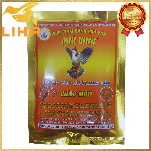 Cám Chào Mào Phú Vinh Thay Lông 200gr - Dành Cho Chim Dưỡng - Thay Lông