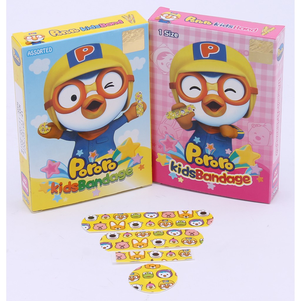 Băng cá nhân trẻ em Pororo Hàn Quốc