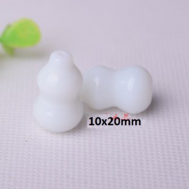 bầu hồ lô 10x20mm đá thủy tinh
