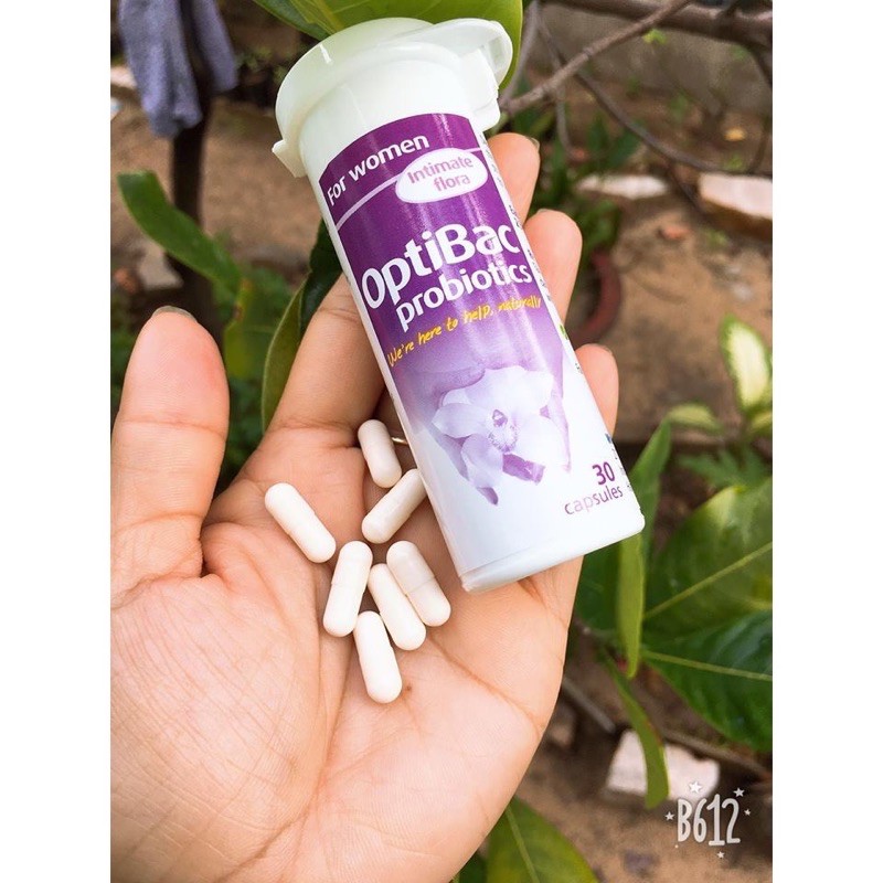 Men vi sinh Optibac tím cho phụ nữ 30v