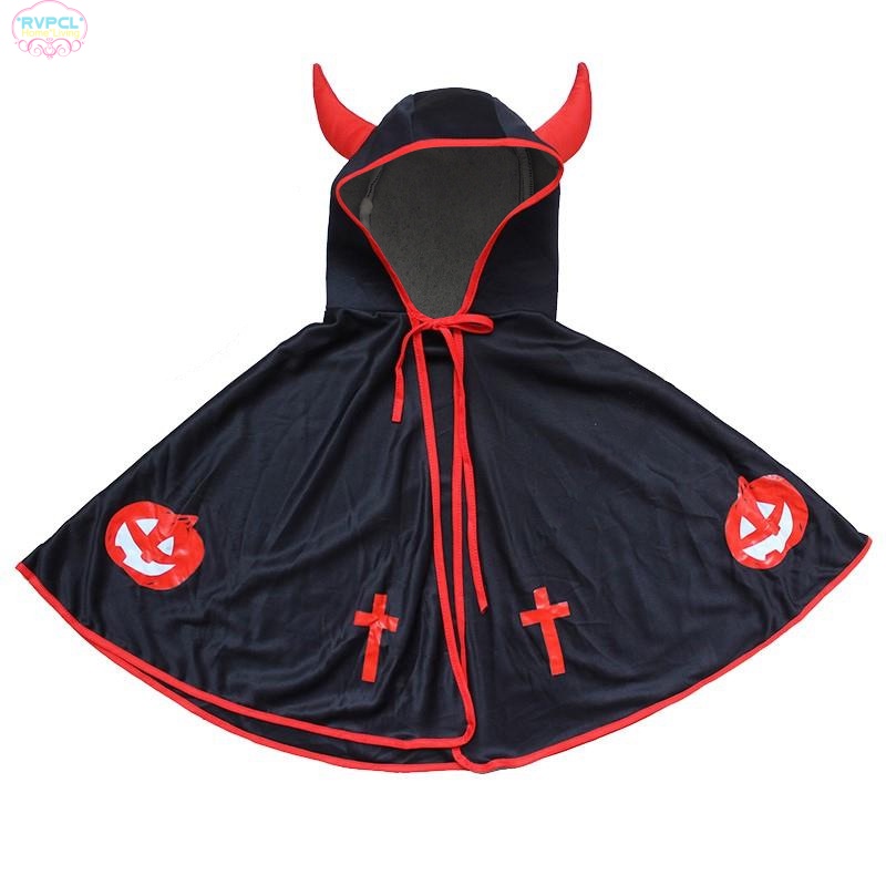 Áo choàng hóa trang phù thủy dễ thương độc đáo cho bé dịp Halloween