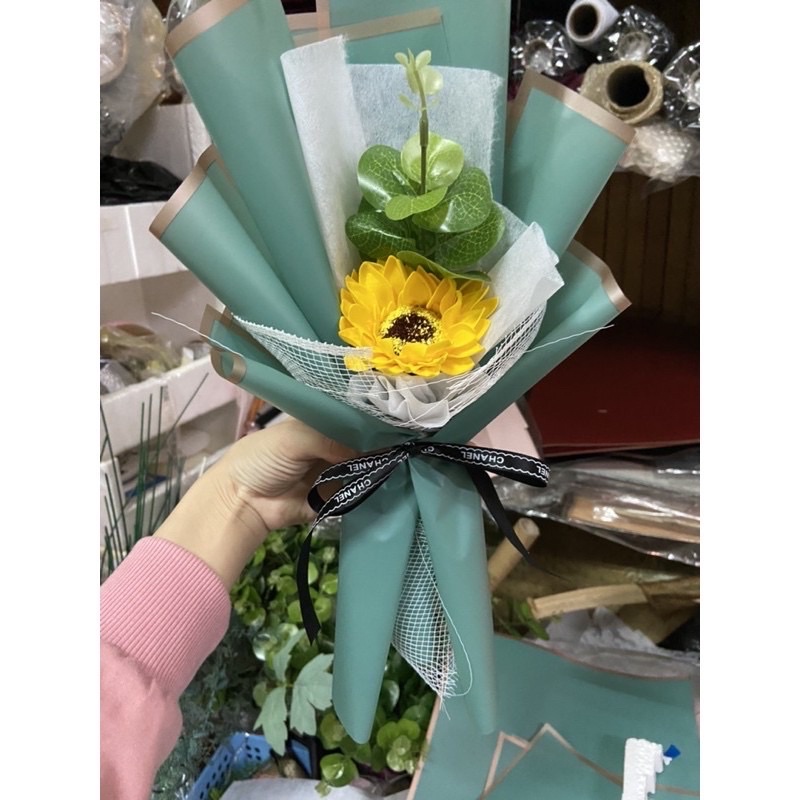 Hoa 20/10.bó hoa hướng dương 1 bông cao cấp.