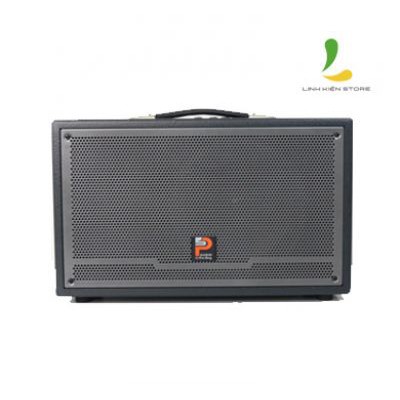 Loa kéo Prosing W-Silver E - Loa Karaoke thùng gỗ cao cấp công suất 100w, kết nối Bluetooth/USB/Thẻ nhớ SD