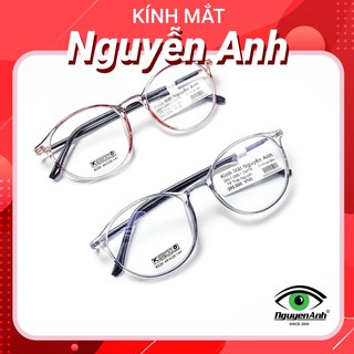 [Ảnh thật+Free ship] gọng cận dẻo form tròn 8220 kute style Hàn Quốc bẻ không gẫy