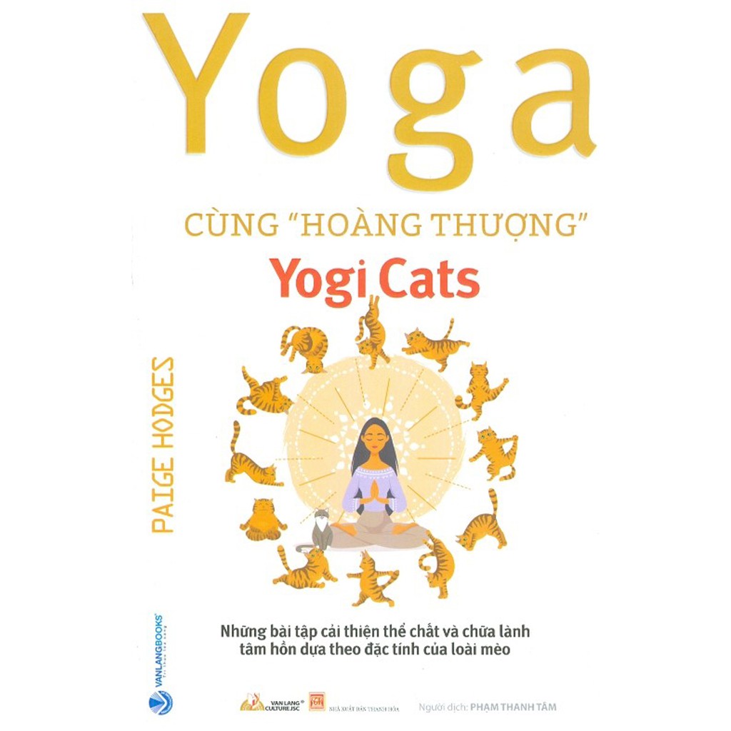 Sách - Yoga Cùng &quot;Hoàng Thượng&quot; - Yogi Cats