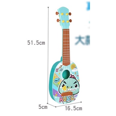 Đàn guitar mini Elsa, Thỏ, Khủng Long, Gấu xanh- MH:9000000329 9000000330 9000000331 9000000332 9000000333