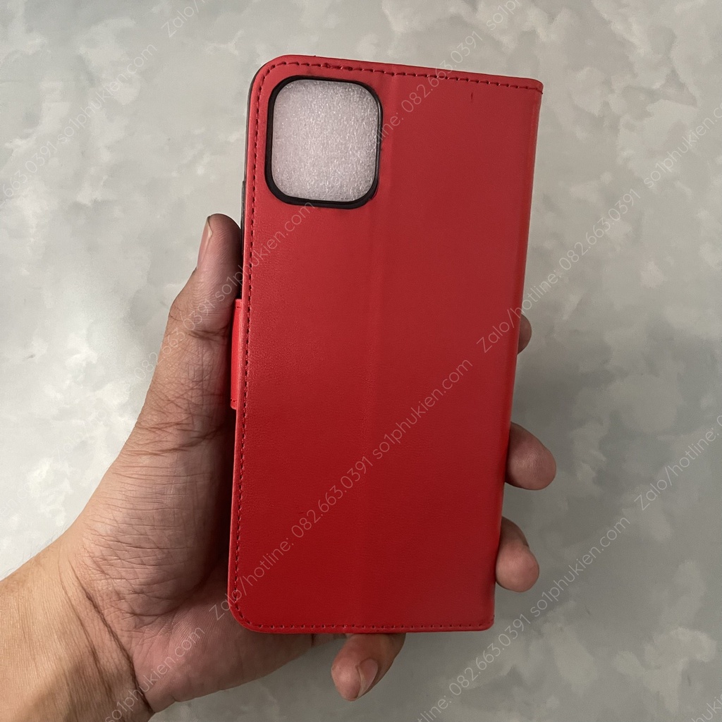Bao da Samsung Galaxy A03 chất liệu da sang trọng, có ngăn đựng thẻ siêu tiện dụng