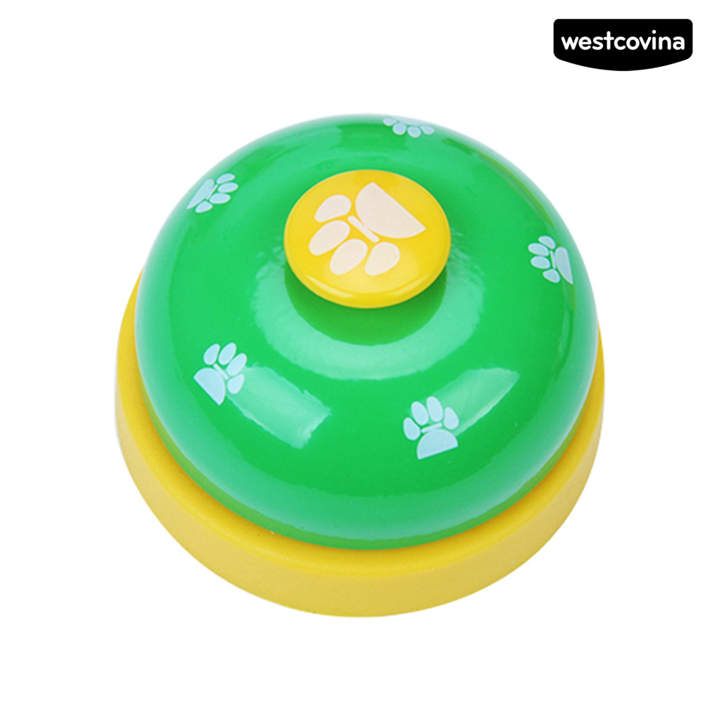 Đồ Chơi Chuông Kim Loại Hình Dấu Chân Đáng Yêu Cho Thú Cưng