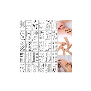 Set 30 miếng dán hình xăm - quyến rũ - cá tính