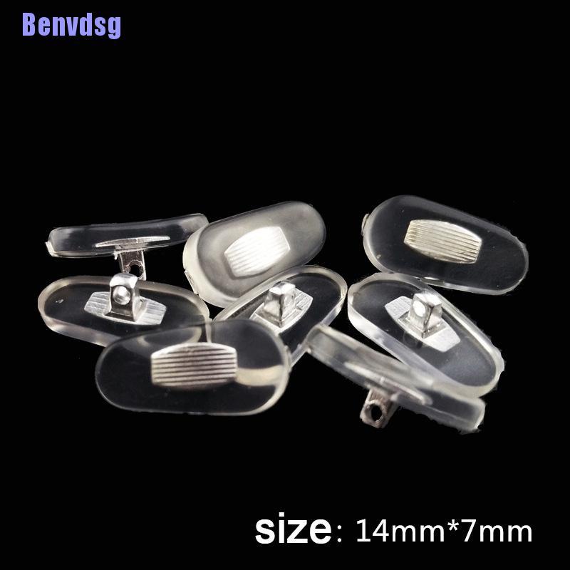 Set 10 miếng đệm mũi kính mắt bằng silicone chất lượng cao