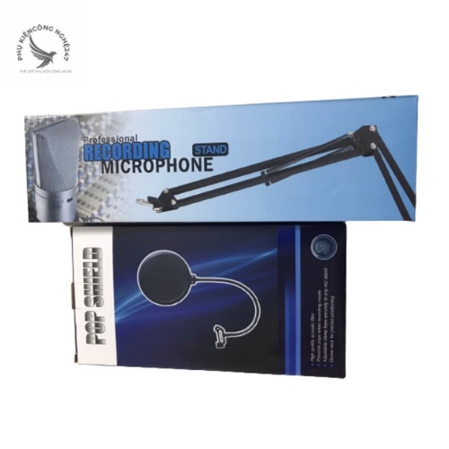 Chân đế kẹp bàn gắn mic thu âm microphone nb35