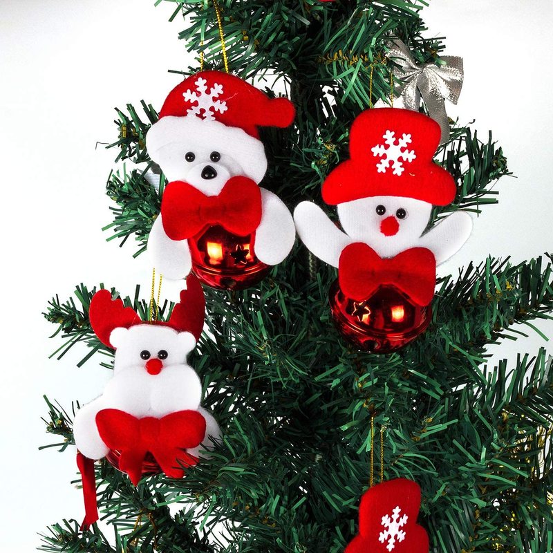 Set 12 phụ kiện treo trang trí cây thông Giáng sinh