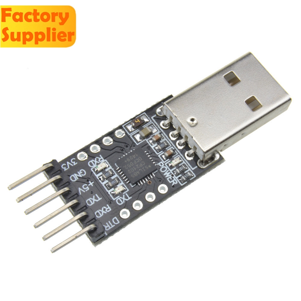 Mô Đun Chuyển Đổi Cp2102 Usb 2.0 Sang Ttl Uart 6pin Stc232 Cho for arduino 3.3v / 5v