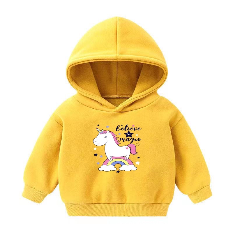 Áo hoodie nỉ bông cho bé