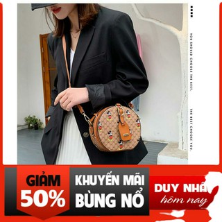 Túi tròn nữ mini đeo chéo túi xách nữ tròn chuột mickey sata hot trend trongmic