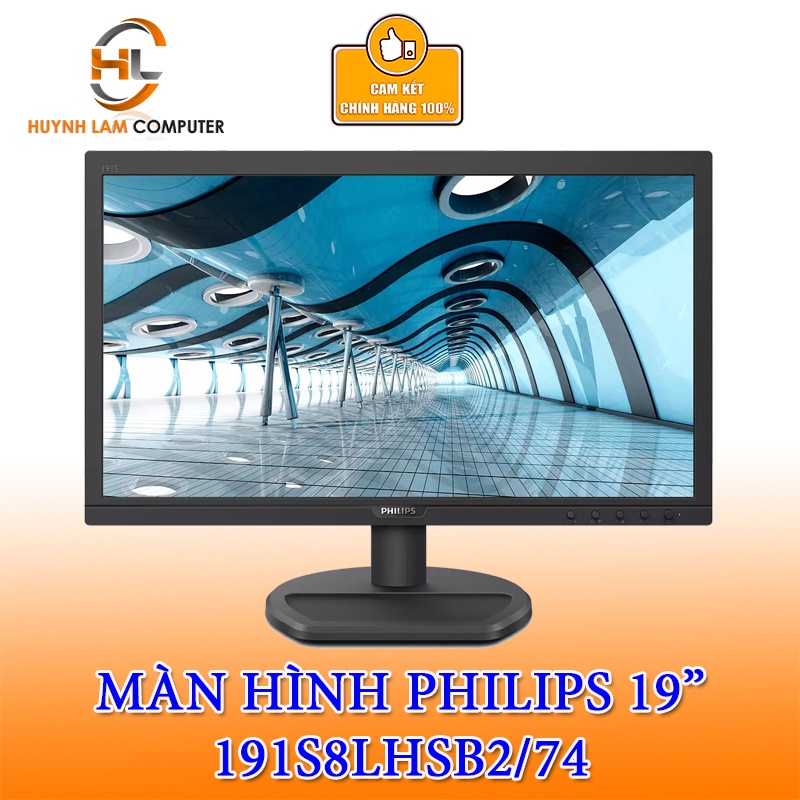 Màn hình Philips 18.5inch 191S8LHSB2/74 - Chính hãng