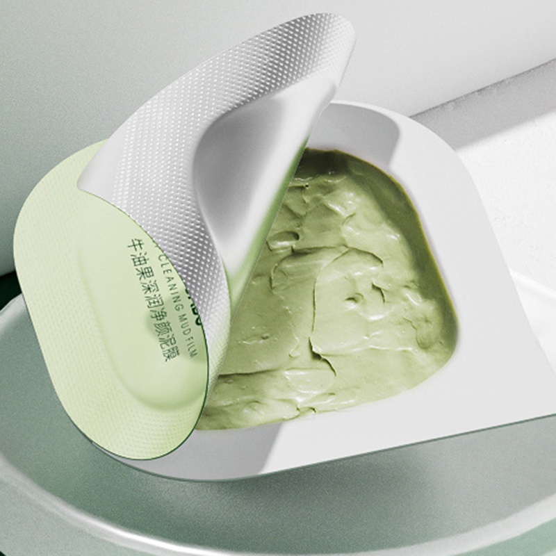 Set 8 Mặt Nạ Bùn Chiết Xuất Bơ Dưỡng Ẩm Kiềm Dầu Giảm Mụn JP5