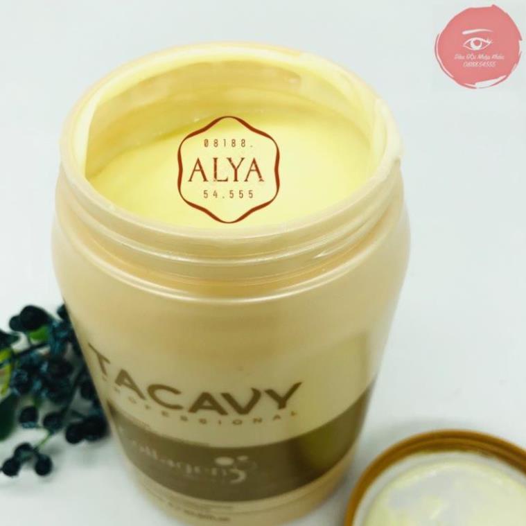 Hấp dầu, Ủ tóc Tacavy Collagen 1000ML |Siêu Phục Hồi Tóc Hư Tổn | Hàng Chính Hãng ALYA