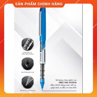 [Chính Hãng] Bút Lông Bi Cao Cấp Bizner BIZ-168 Nét 0.5mm (Vỉ 1 Cây) - Mực Xanh