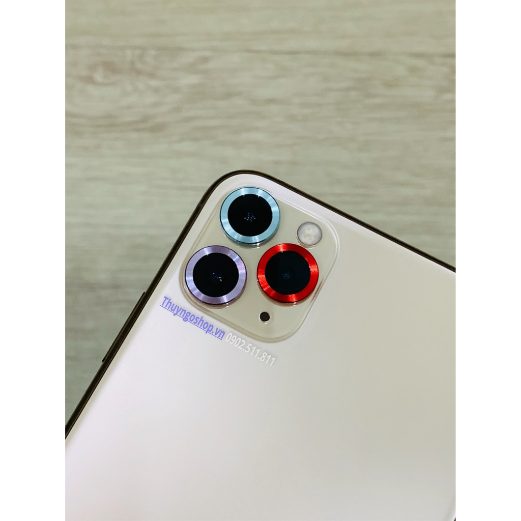 Iphone 11 - Dán kim loại chống trầy viền camera
