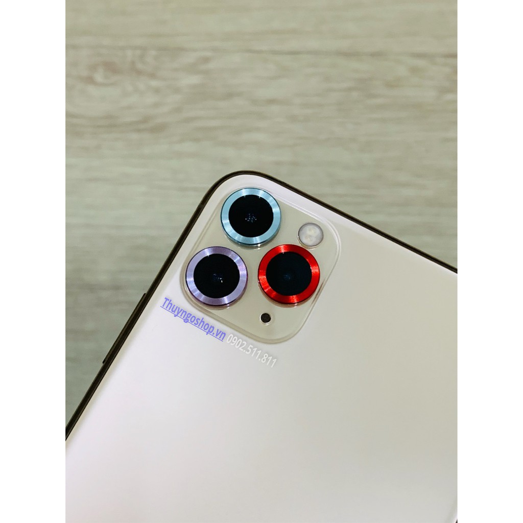 Viền nhôm camera siêu mỏng  iphone 11