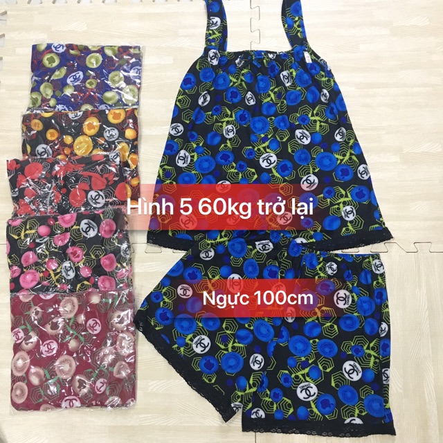 Bộ mặc ở nhà đùi thun size 35 - 55kg- 105k/ 3 bộ -nhiều mẫu