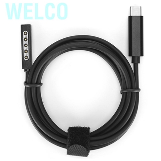 Dây Cáp Sạc Nhanh Type-C 12v 3a Cho Microsoft Surface Pro 1 / 2
