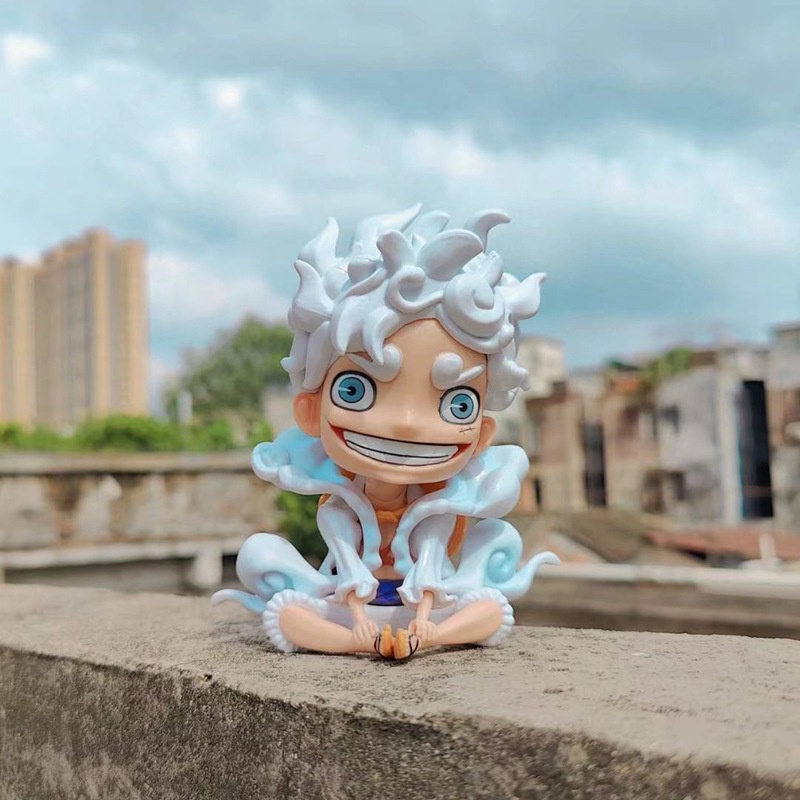 Mô hình Chibi Luffy Gear 5, trái Hito Hito no Mi, model Nika - Mô hình Figure One Piece