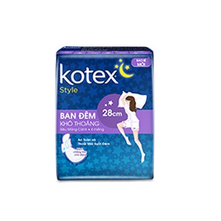 Combo 8 gói kotex đêm 28cm Mẫu Mới nhất