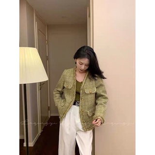 [Order] Áo khoác dạ tweed (có ảnh thật)