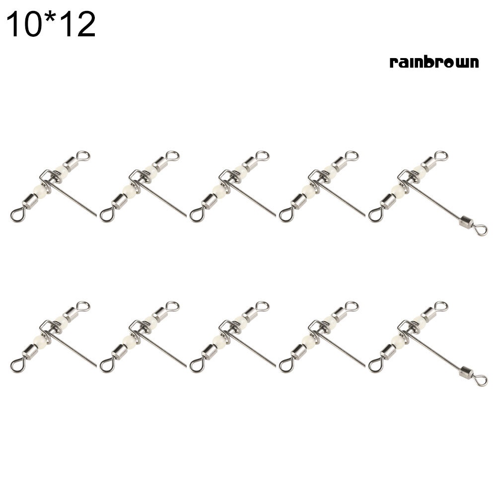 Bộ 10 Phụ Kiện Câu Cá 3 Chiều Hình Chữ T