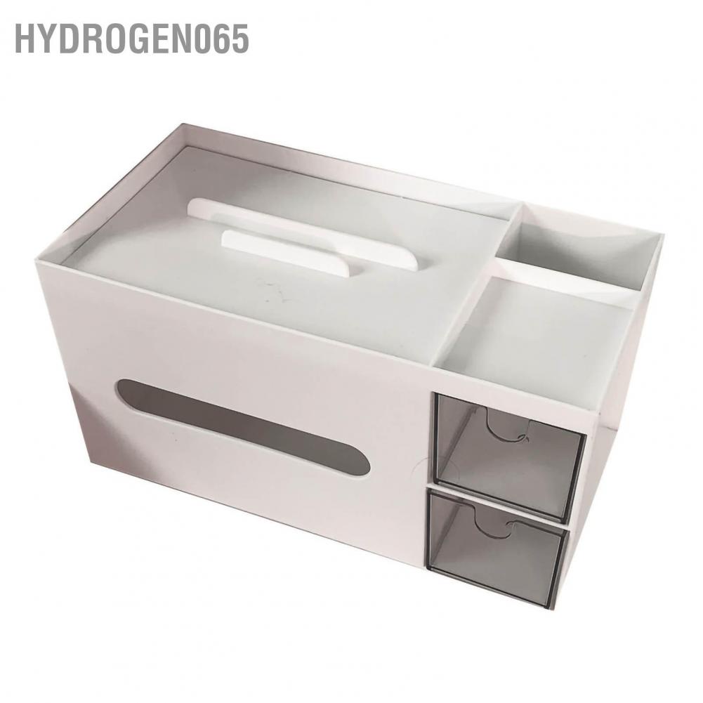 Hydrogen065 Hộp lưu trữ mỹ phẩm đựng khăn giấy để bàn Giỏ trang trí đáng yêu Bộ điểm trên máy tính cho phòng ngủ ký túc xá
