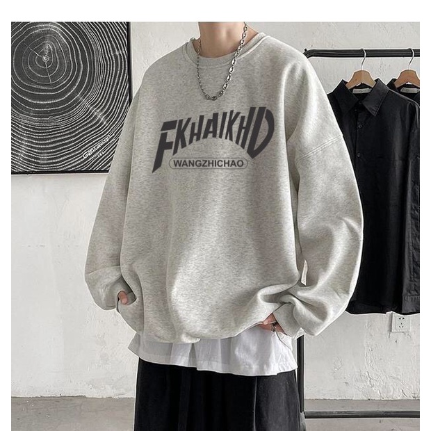 Áo Sweater Nỉ Cổ Tròn Dài Tay Nam Nữ Họa Tiết Apsr Fkhai