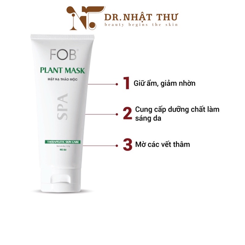 👩🏻‍⚕️ Mặt nạ thảo mộc - FOB PLANT MASK