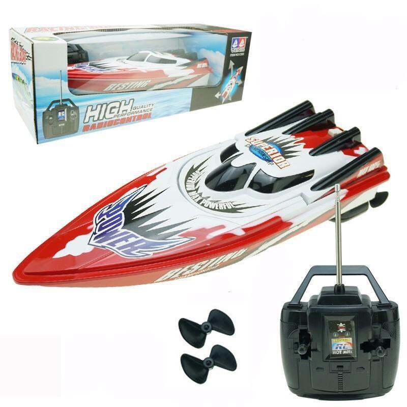 (Đồ Chơi Cho Bé) Tàu Ca Nô Điều Khiển Từ Xa Chạy Dưới Nước - Racing Boat Giao Màu Ngẫu Nhiên