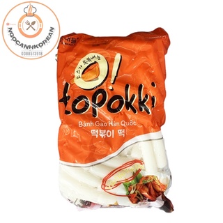<HOT> 1kg Bánh gạo cay Tokbokki Hàn Quốc Sanalde