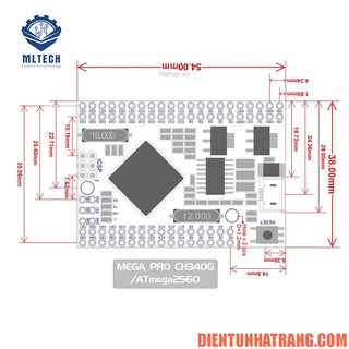 Mạch Arduino Mega 2560 pro