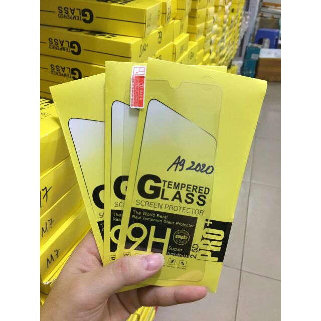 Bộ 3 kính cường lực oppo A9 2020